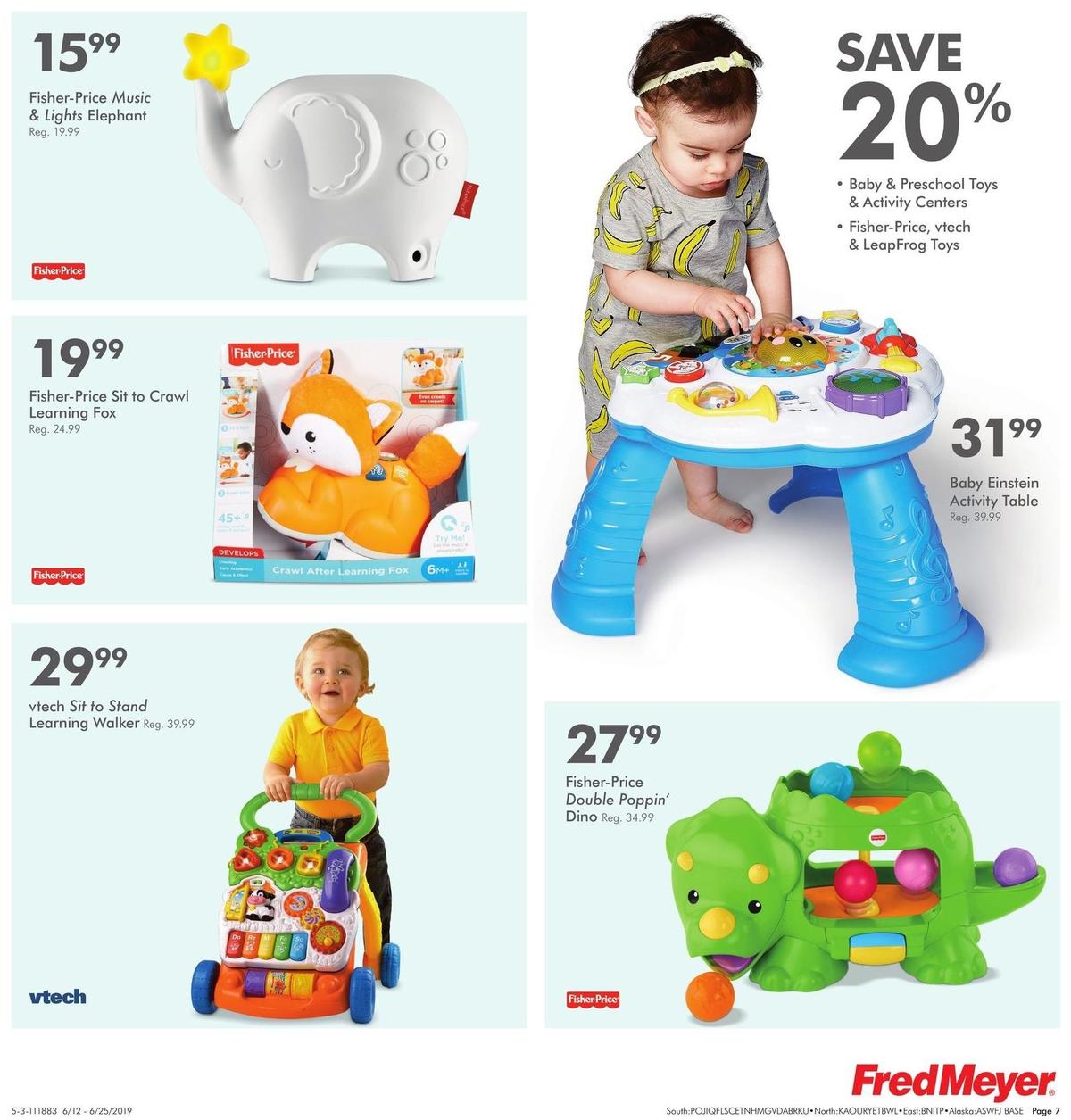 Fred Meyer Baby Sale Weekly Ad from June 12