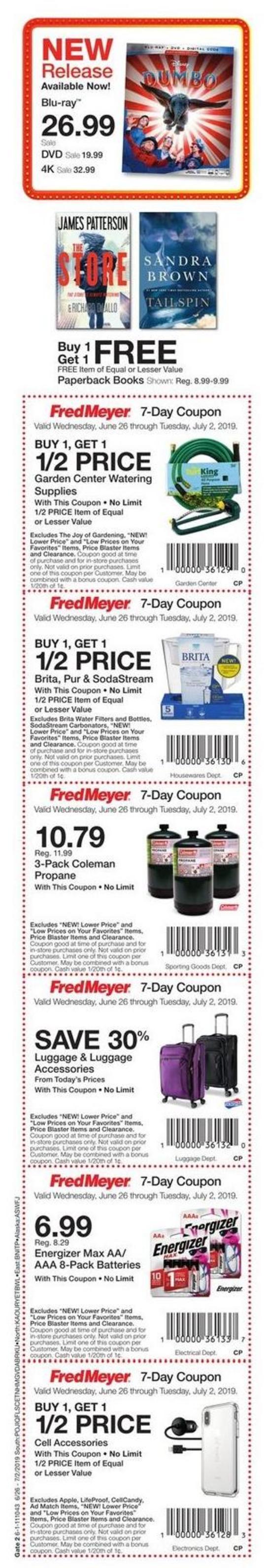 Fred Meyer Weekly Ad from June 26