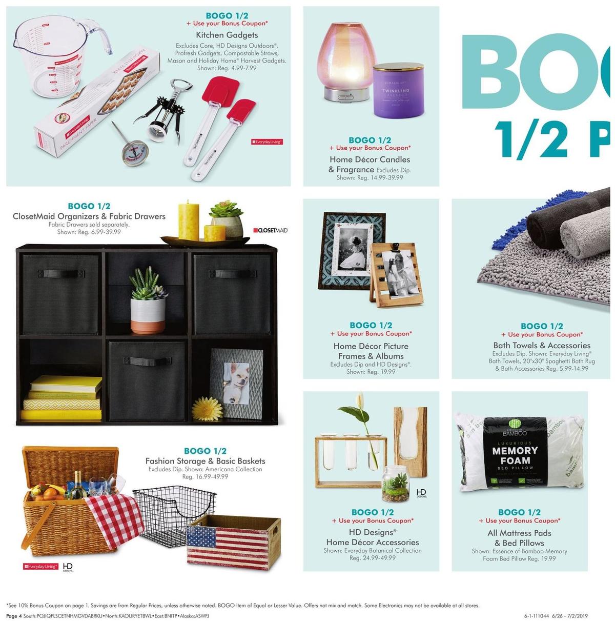 Fred Meyer General Merchandise Weekly Ad from June 26