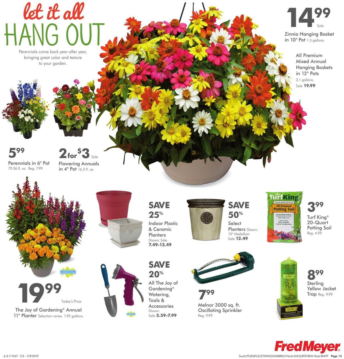 Fred Meyer General Merchandise Weekly Ad from July 3