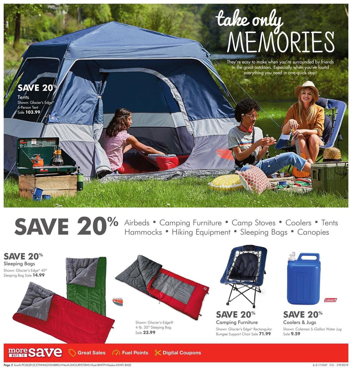 Fred Meyer General Merchandise Weekly Ad from July 3