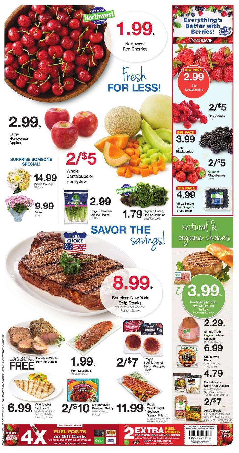Fred Meyer Weekly Ad from July 17
