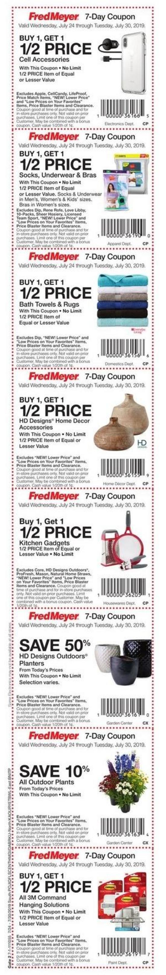 Fred Meyer Weekly Ad from July 24