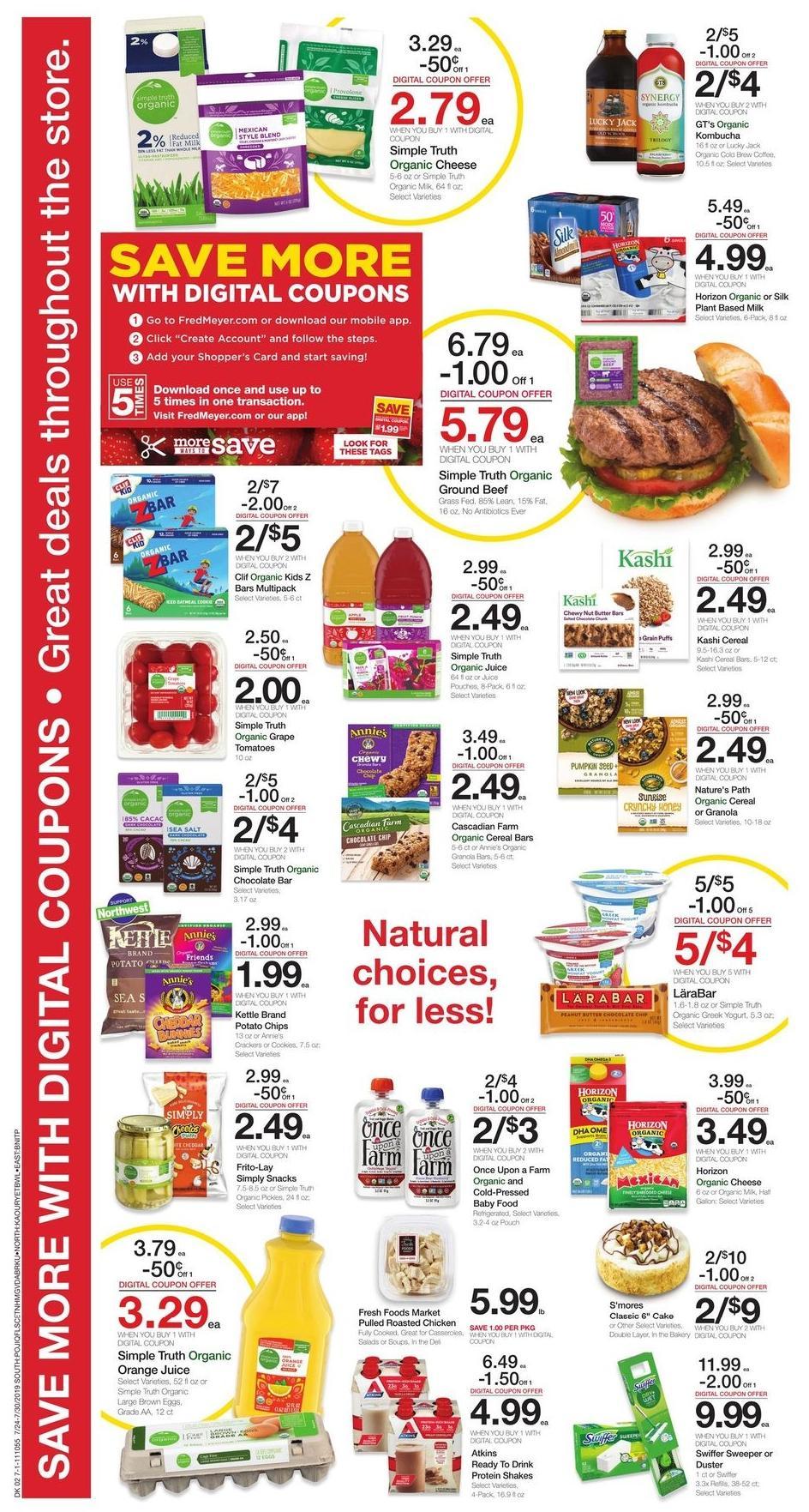 Fred Meyer Weekly Ad from July 24