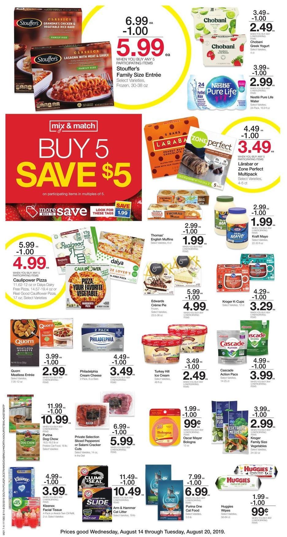 Fred Meyer Weekly Ad from August 14