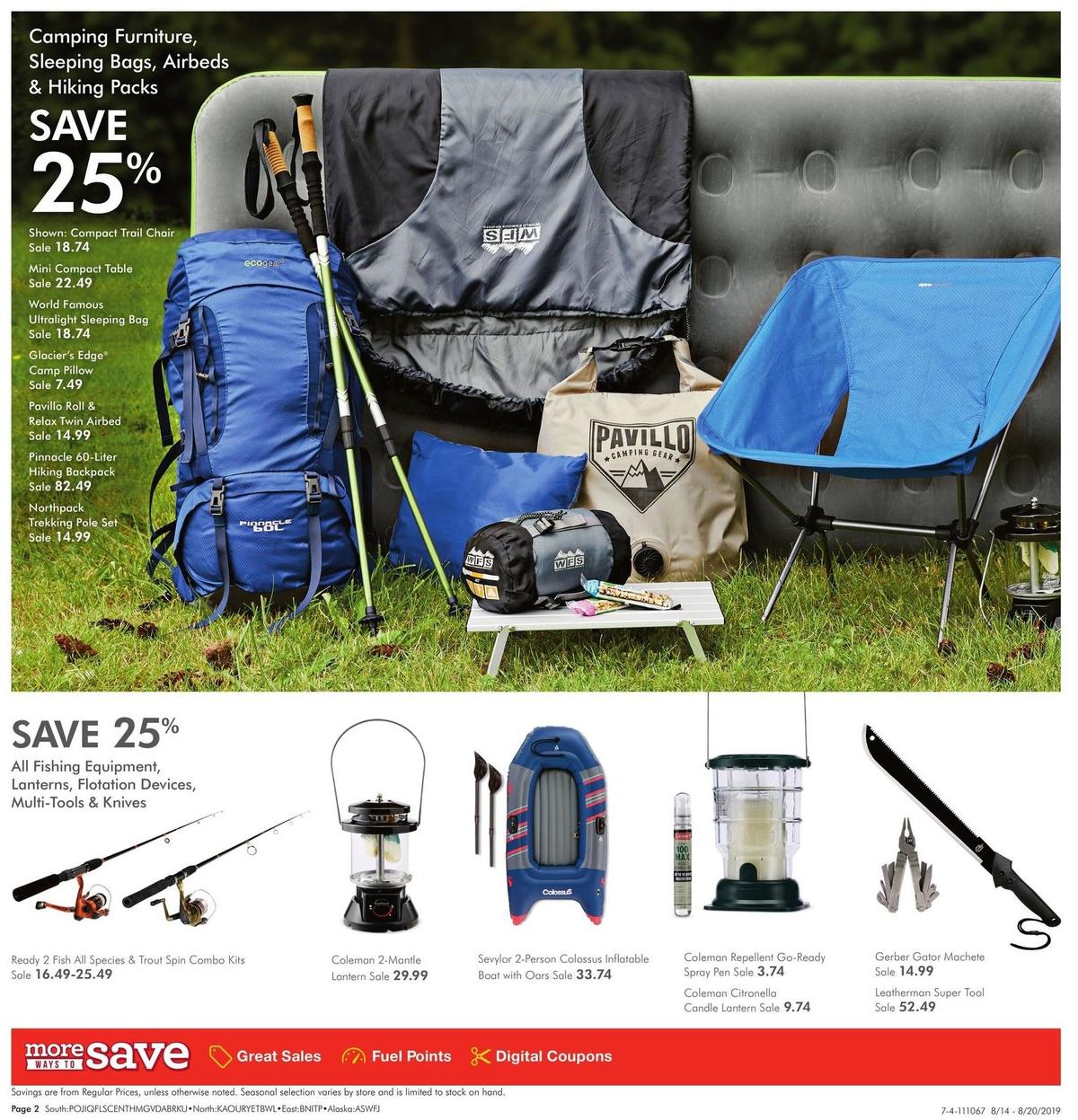 Fred Meyer General Merchandise Weekly Ad from August 14