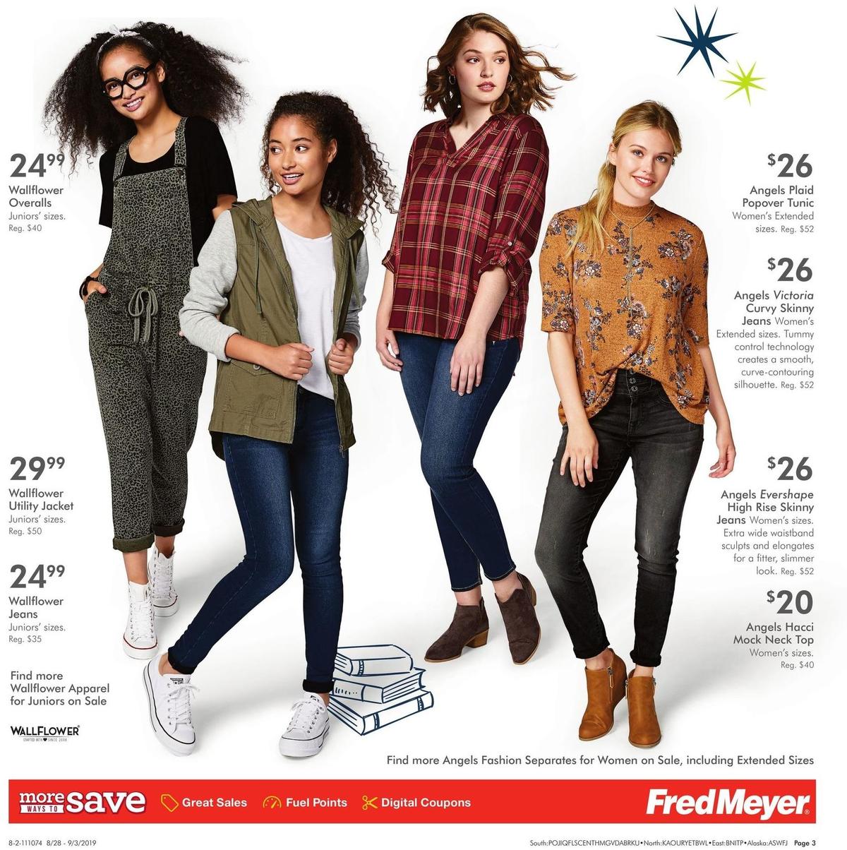 Fred Meyer General Merchandise Weekly Ad from August 28