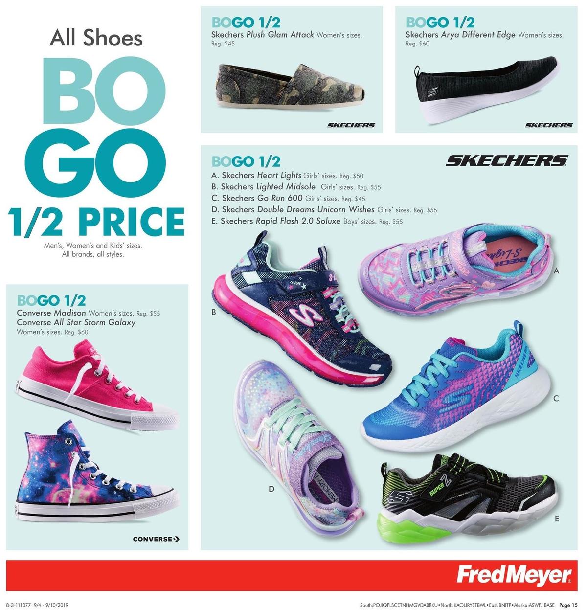 Fred Meyer General Merchandise Weekly Ad from September 4