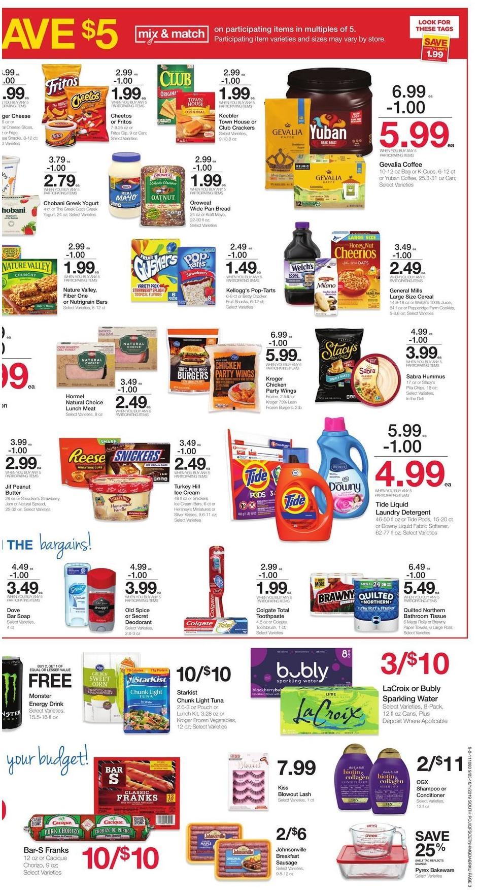 Fred Meyer Weekly Ad from September 25