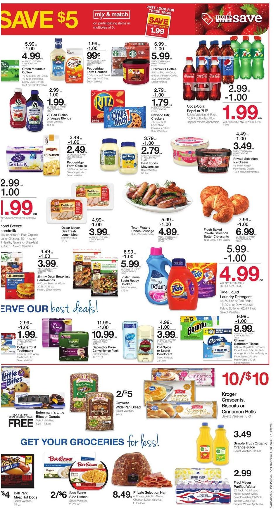 Fred Meyer Weekly Ad from October 16