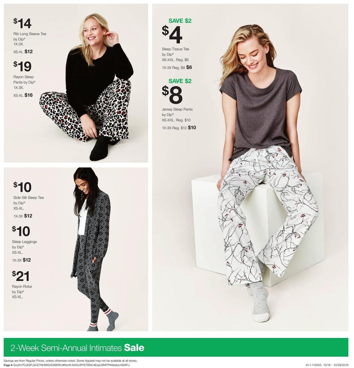 Fred Meyer Intimates Sale Weekly Ad from October 16