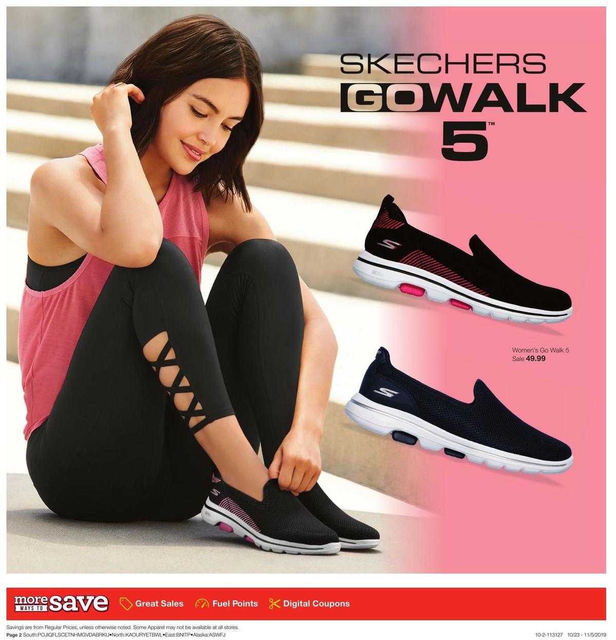 Fred Meyer Skechers Weekly Ad from October 23