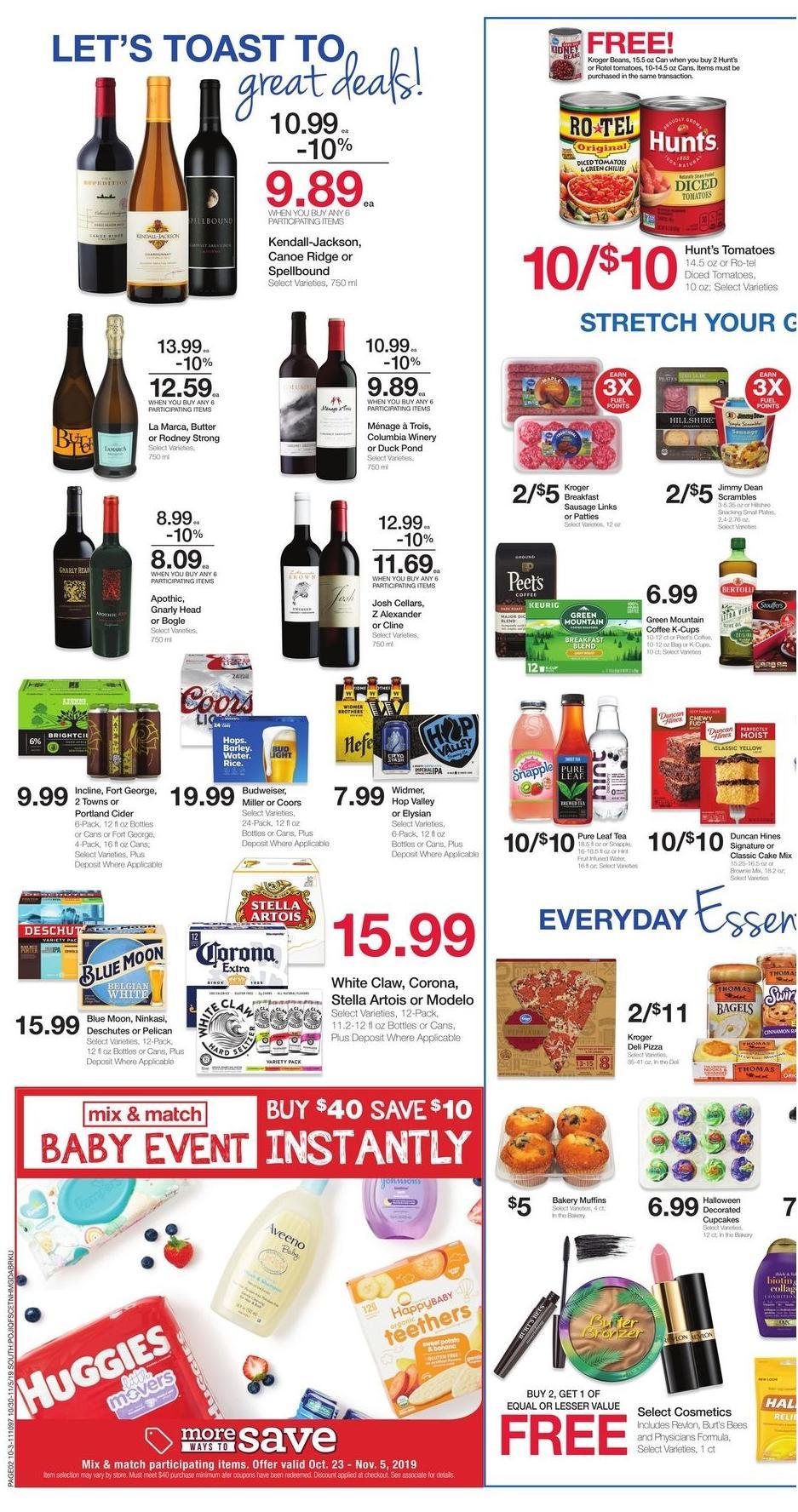 Fred Meyer Weekly Ad from October 30