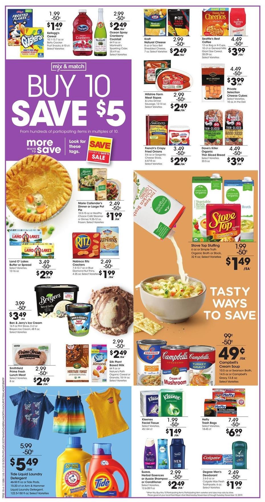 Fred Meyer Weekly Ad from November 6