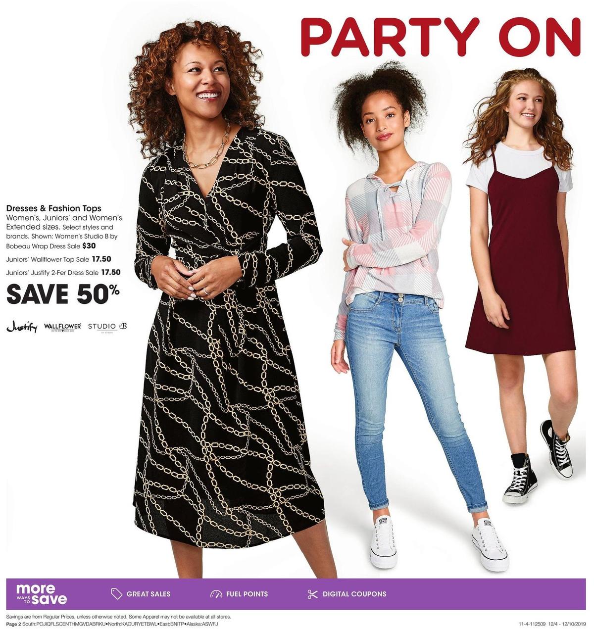Fred Meyer Apparel Weekly Ad from December 4