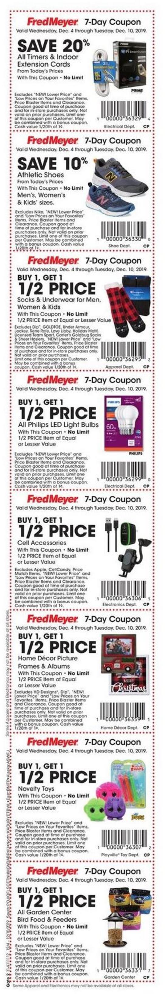 Fred Meyer Weekly Ad from December 4