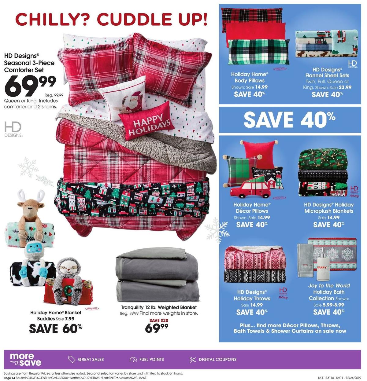 Fred Meyer Home and Gift Ideas Weekly Ad from December 11
