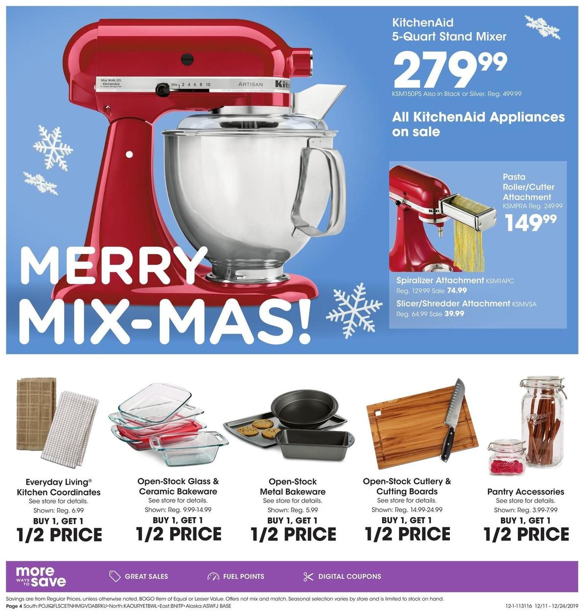 Fred Meyer Home and Gift Ideas Weekly Ad from December 11