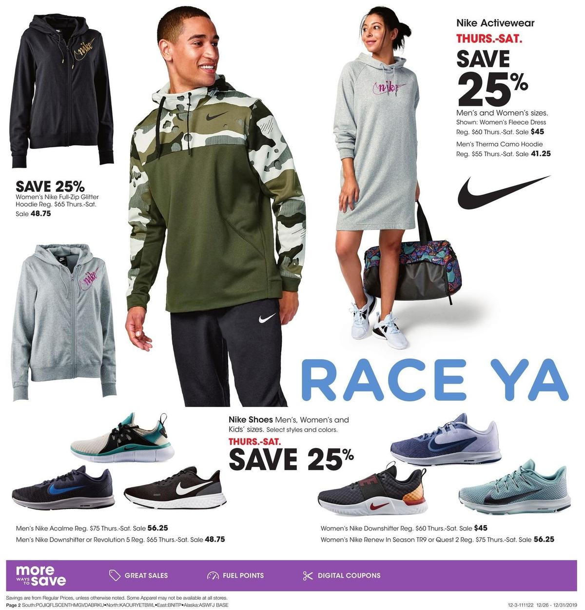 Fred Meyer General Merchandise Weekly Ad from December 26