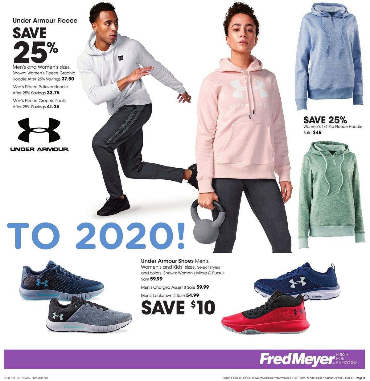 Fred Meyer General Merchandise Weekly Ad from December 26