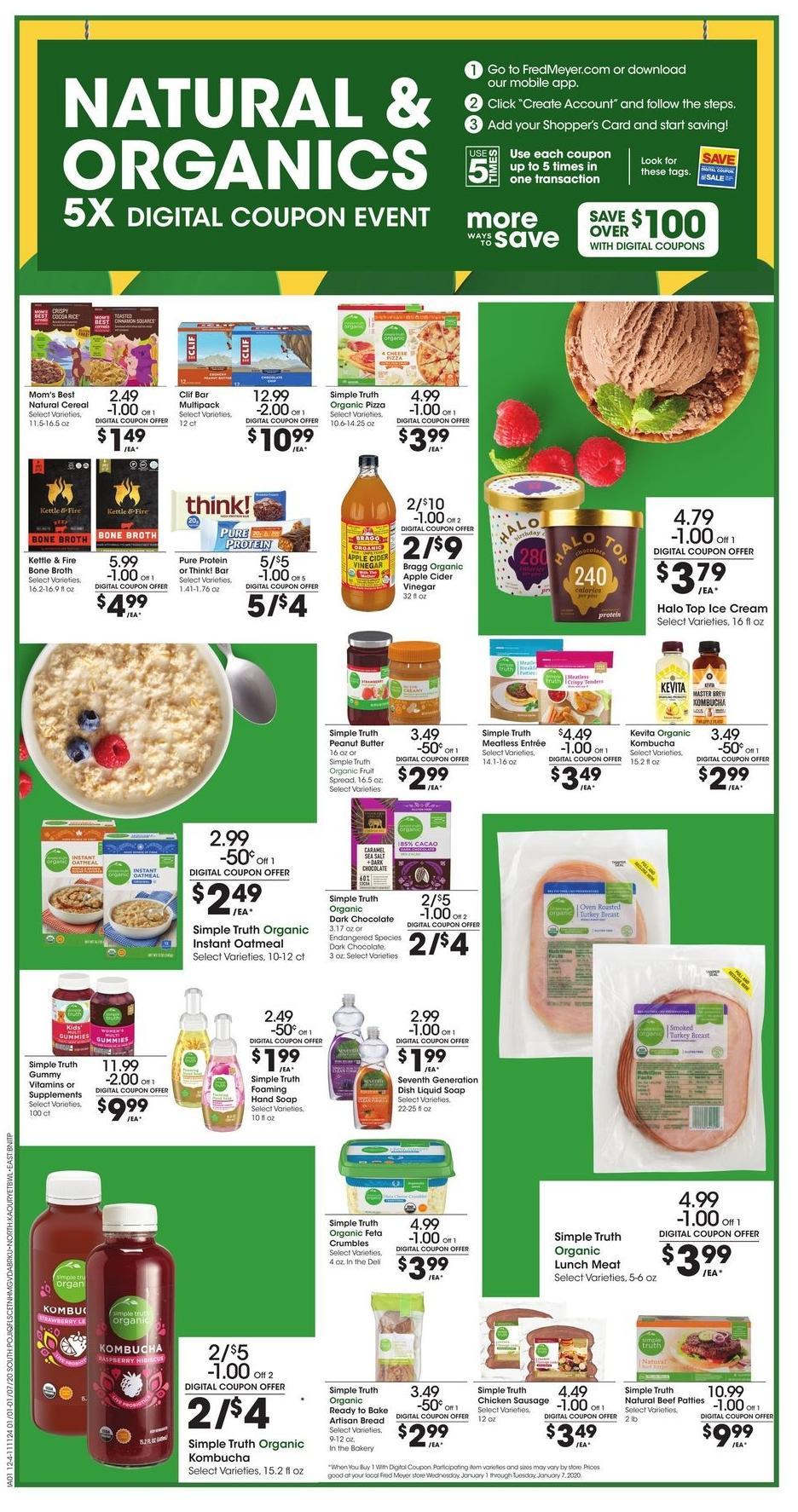 Fred Meyer Weekly Ad from January 1