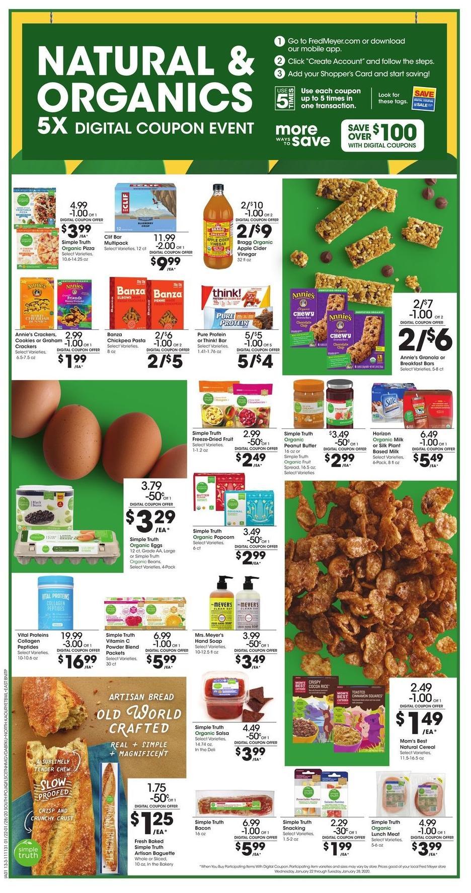 Fred Meyer Weekly Ad from January 22