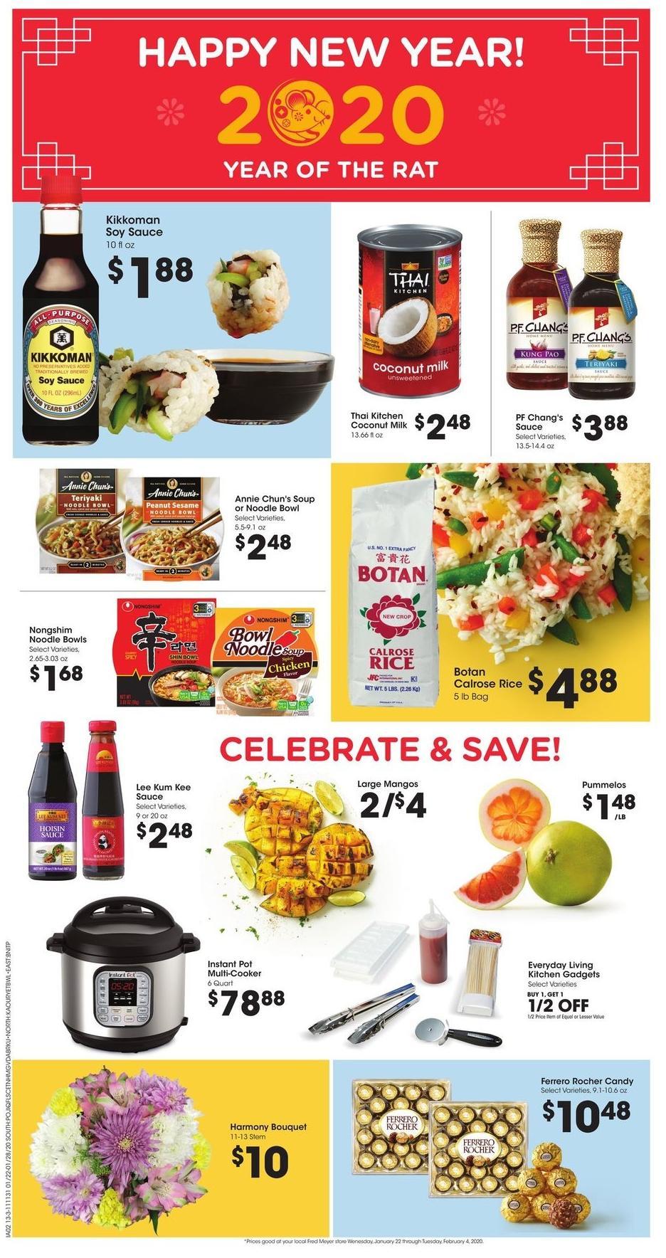 Fred Meyer Weekly Ad from January 22