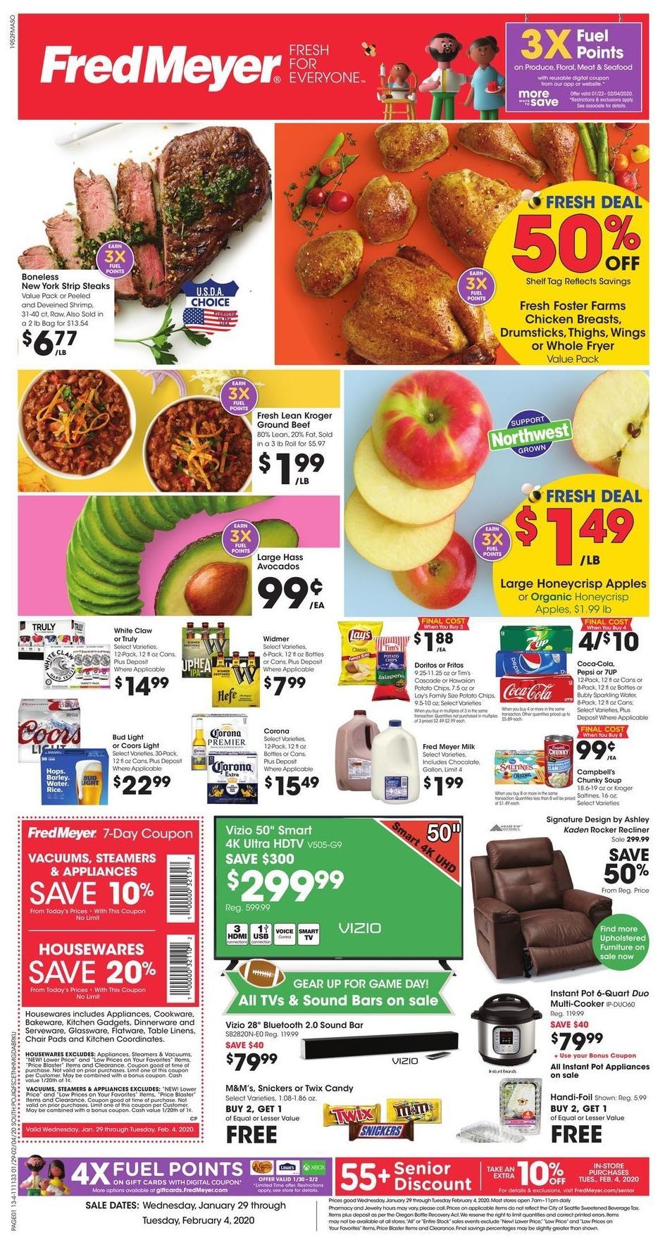Fred Meyer Weekly Ad from January 29