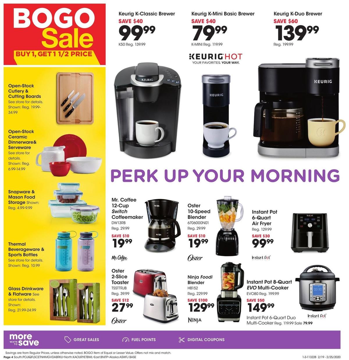 Fred Meyer General Merchandise Weekly Ad from February 19