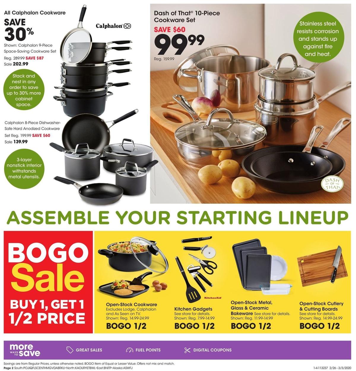 Fred Meyer General Merchandise Weekly Ad from February 26
