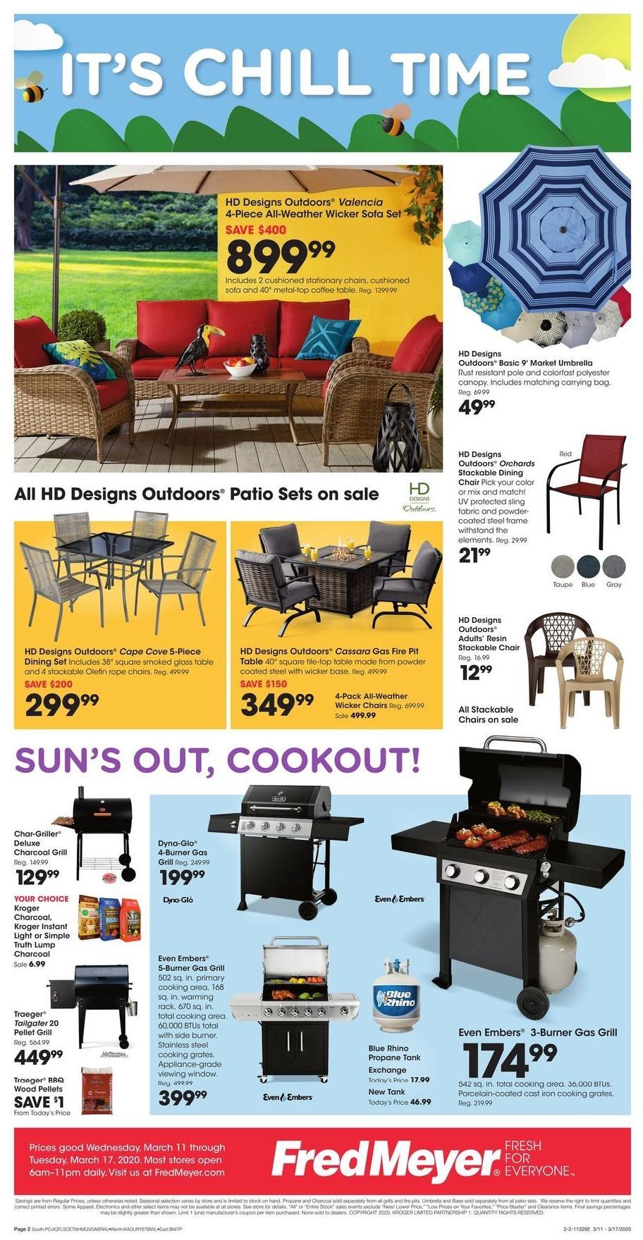 Fred Meyer Garden Weekly Ad from March 11