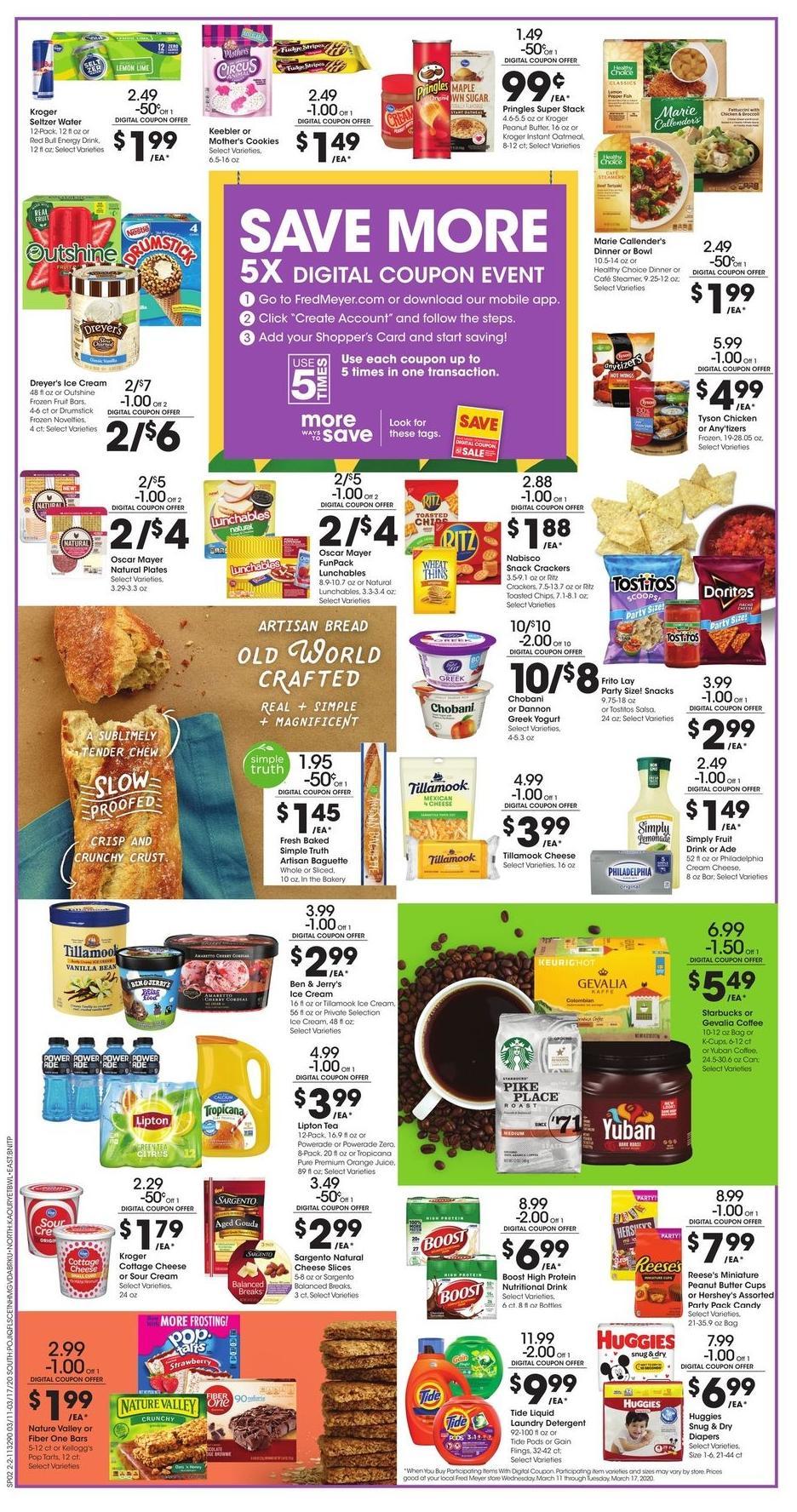 Fred Meyer Weekly Ad from March 11