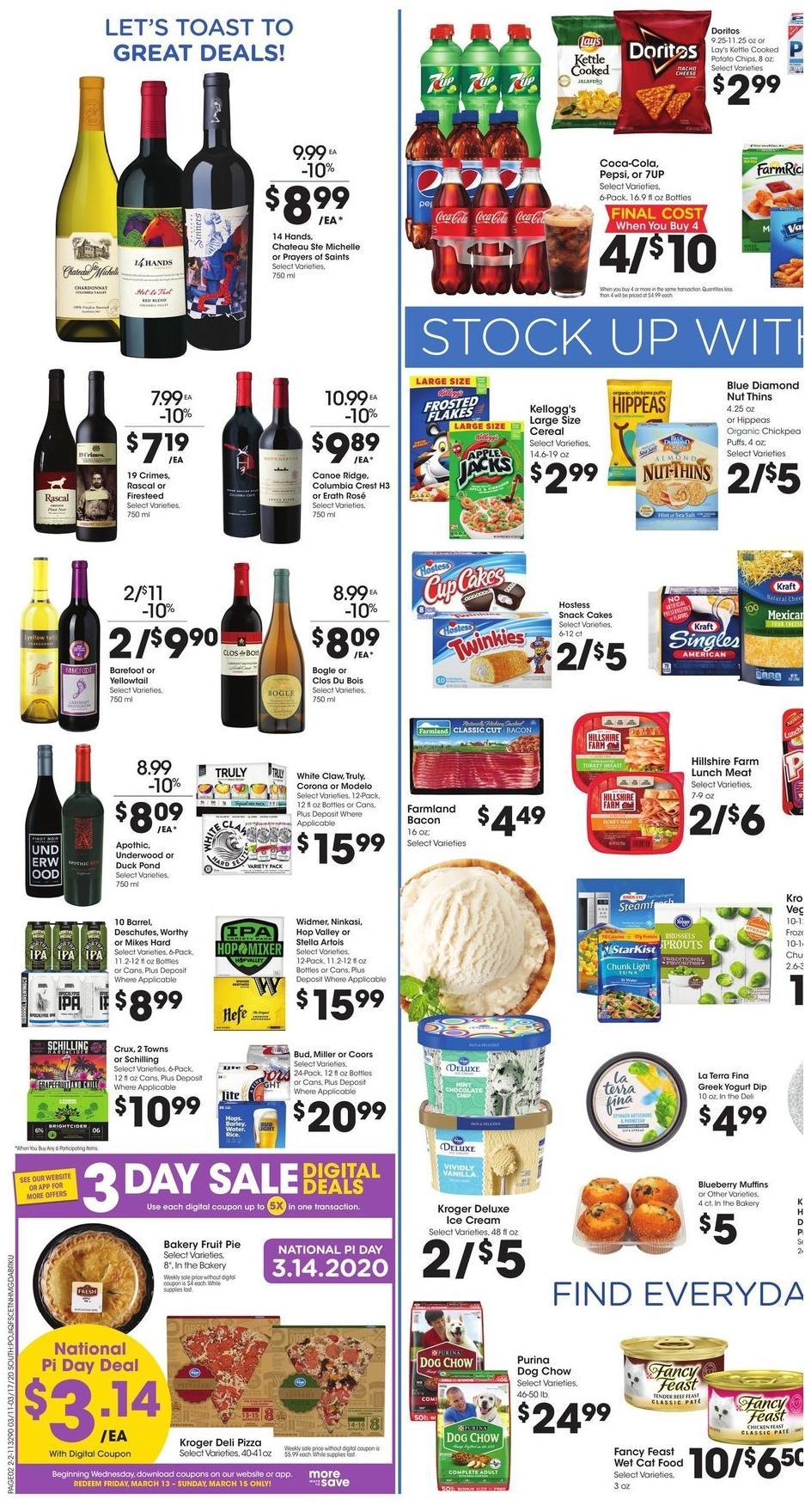 Fred Meyer Weekly Ad from March 11