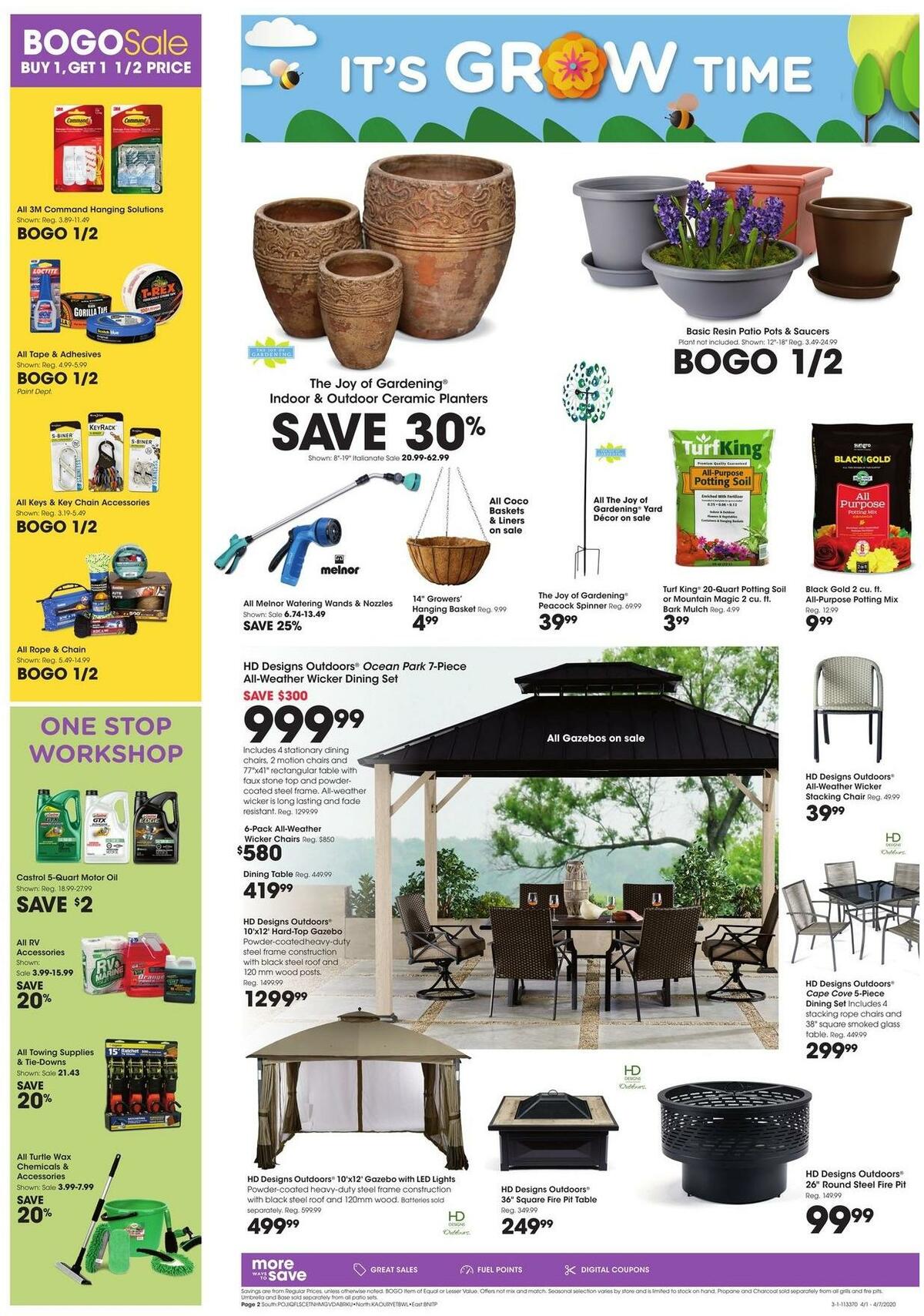 Fred Meyer Garden Weekly Ad from April 1