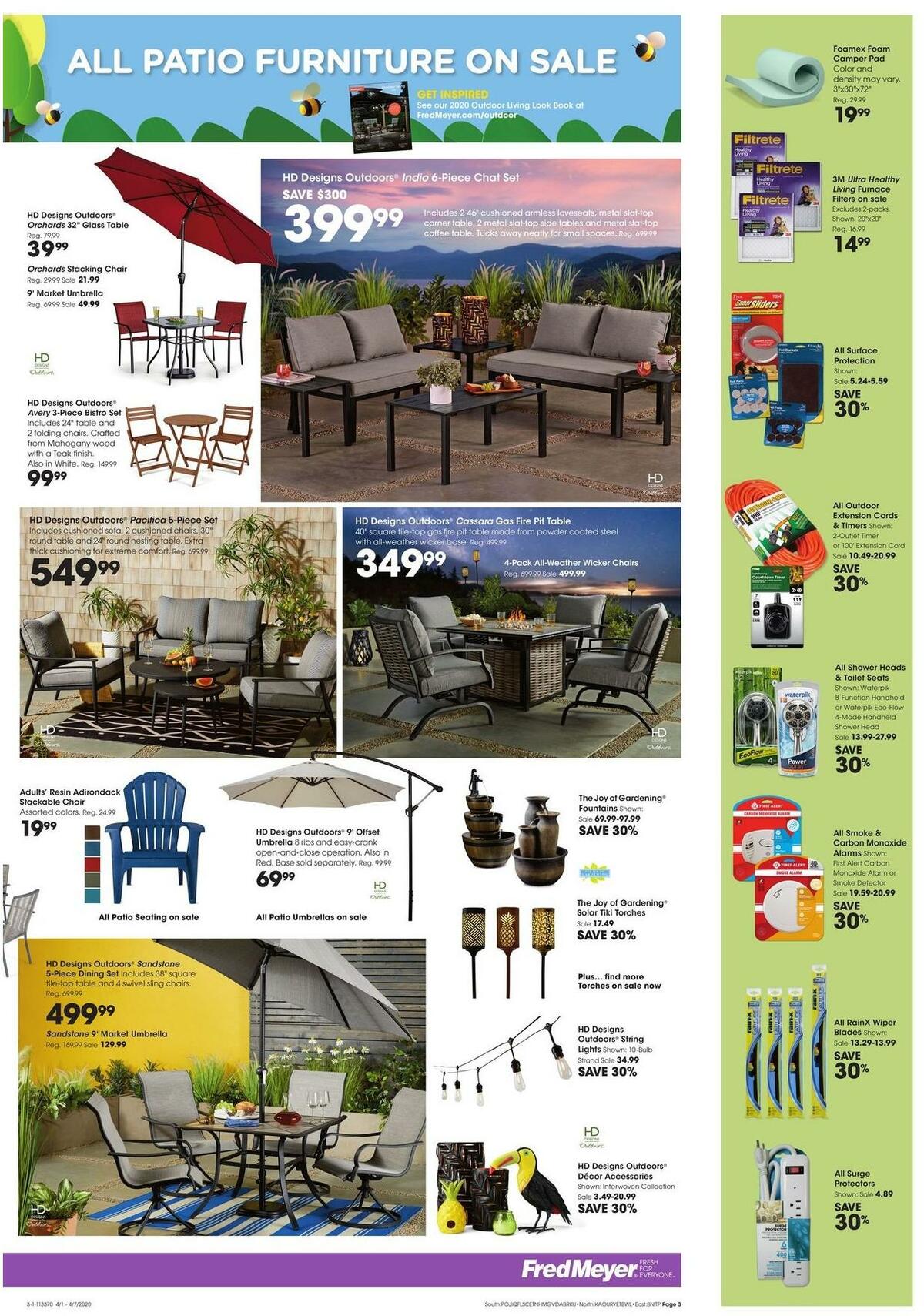 Fred Meyer Garden Weekly Ad from April 1