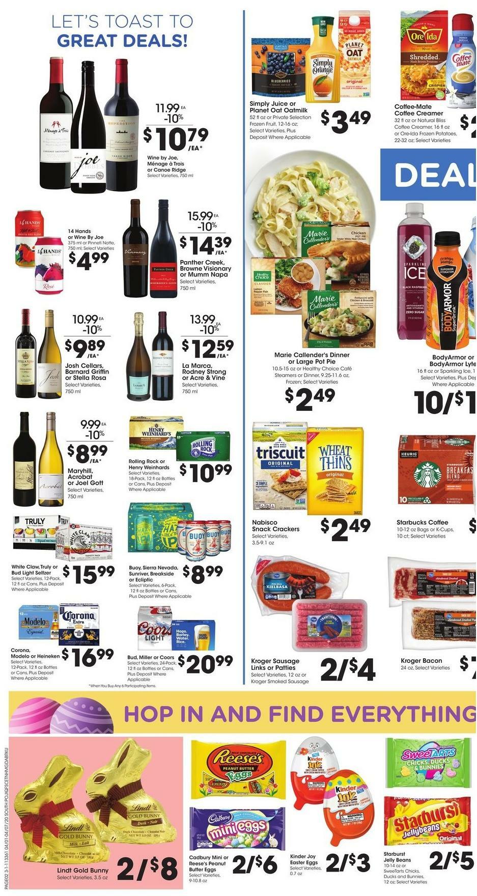 Fred Meyer Weekly Ad from April 1