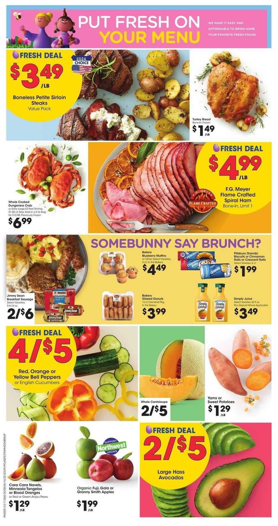 Fred Meyer Weekly Ad from April 8