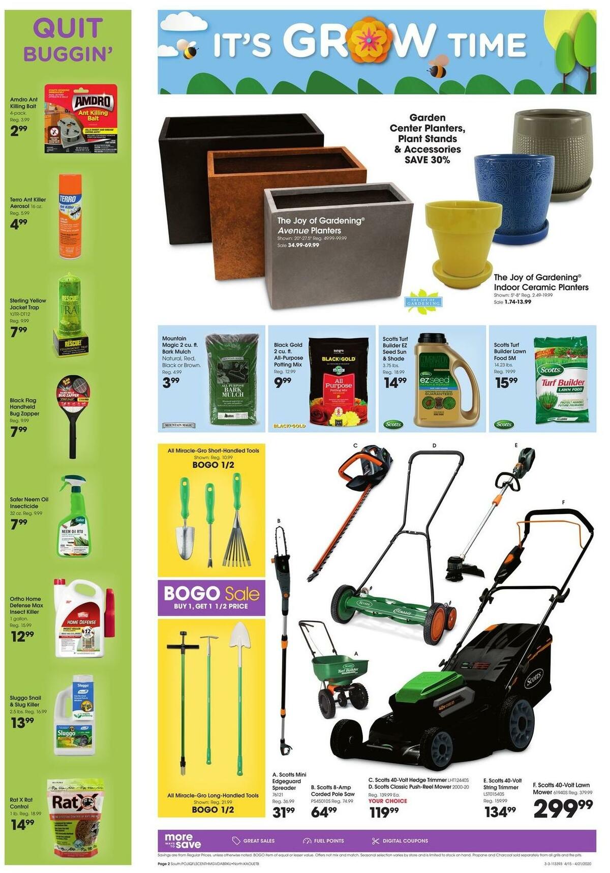 Fred Meyer Garden Weekly Ad from April 15
