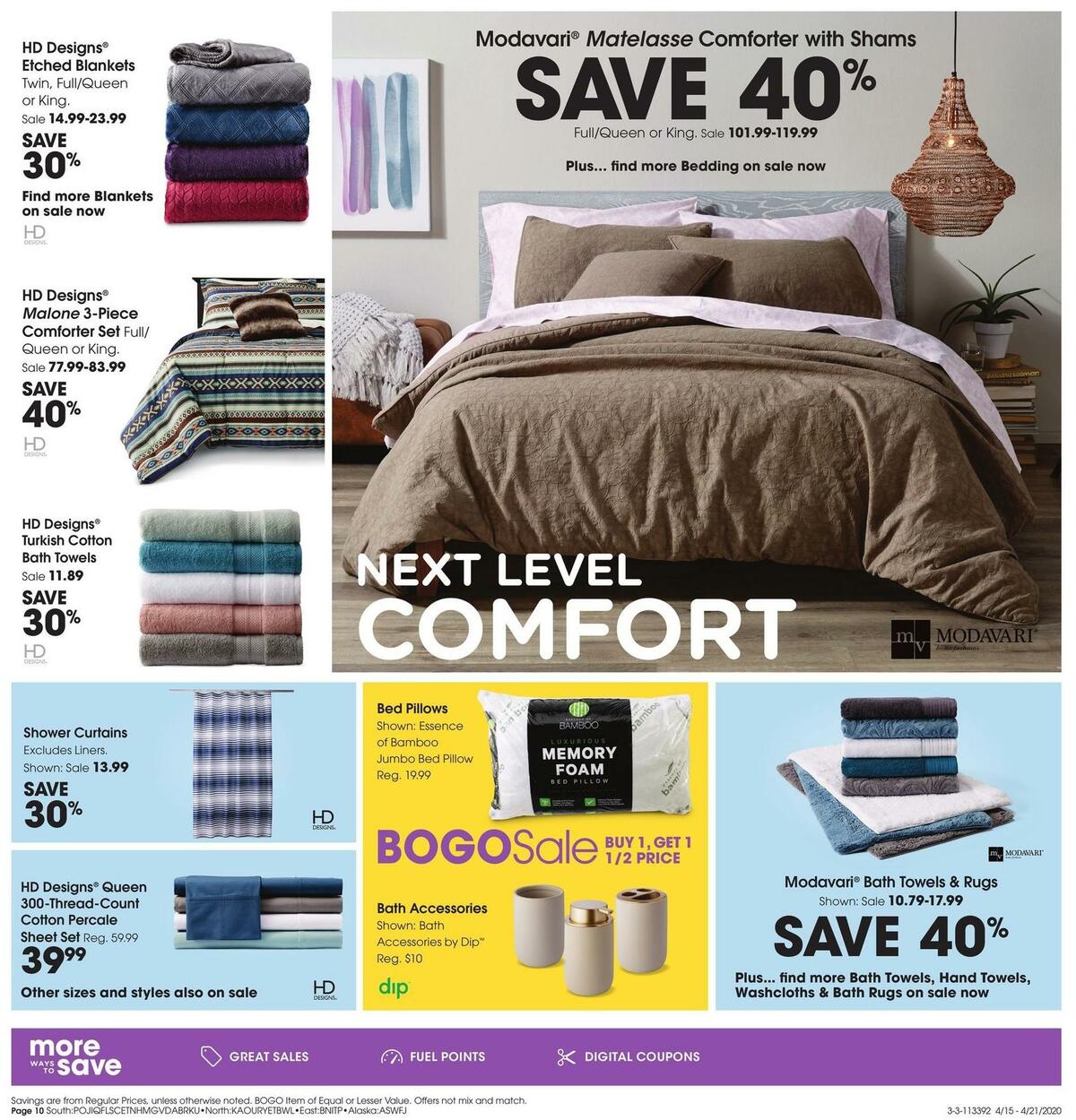 Fred Meyer General Merchandise Weekly Ad from April 15