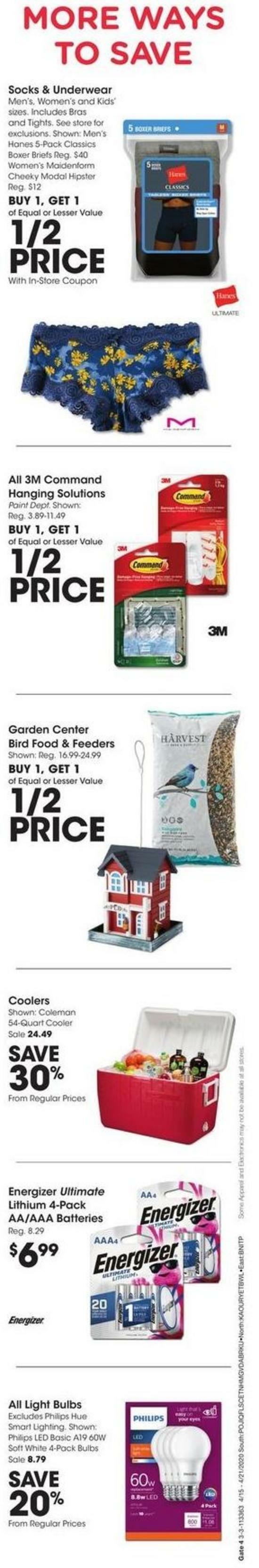 Fred Meyer Weekly Ad from April 15