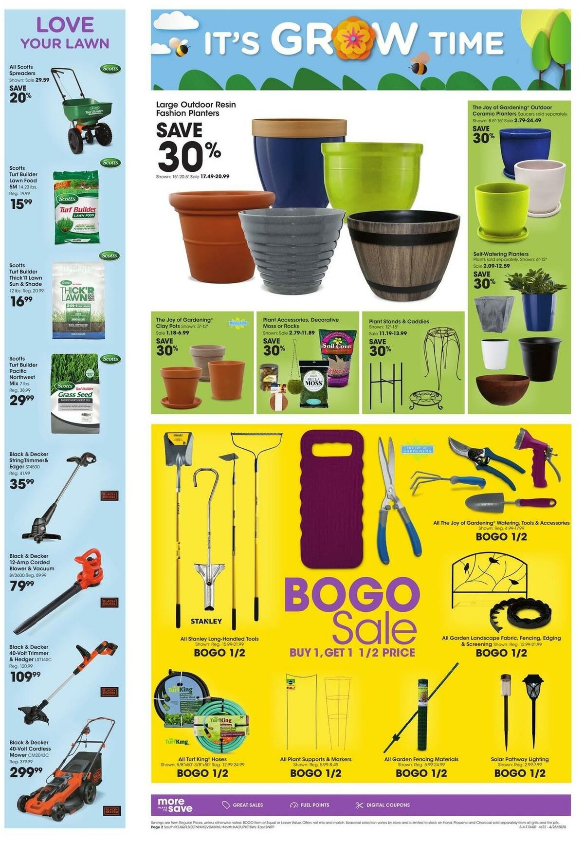 Fred Meyer Garden Weekly Ad from April 22