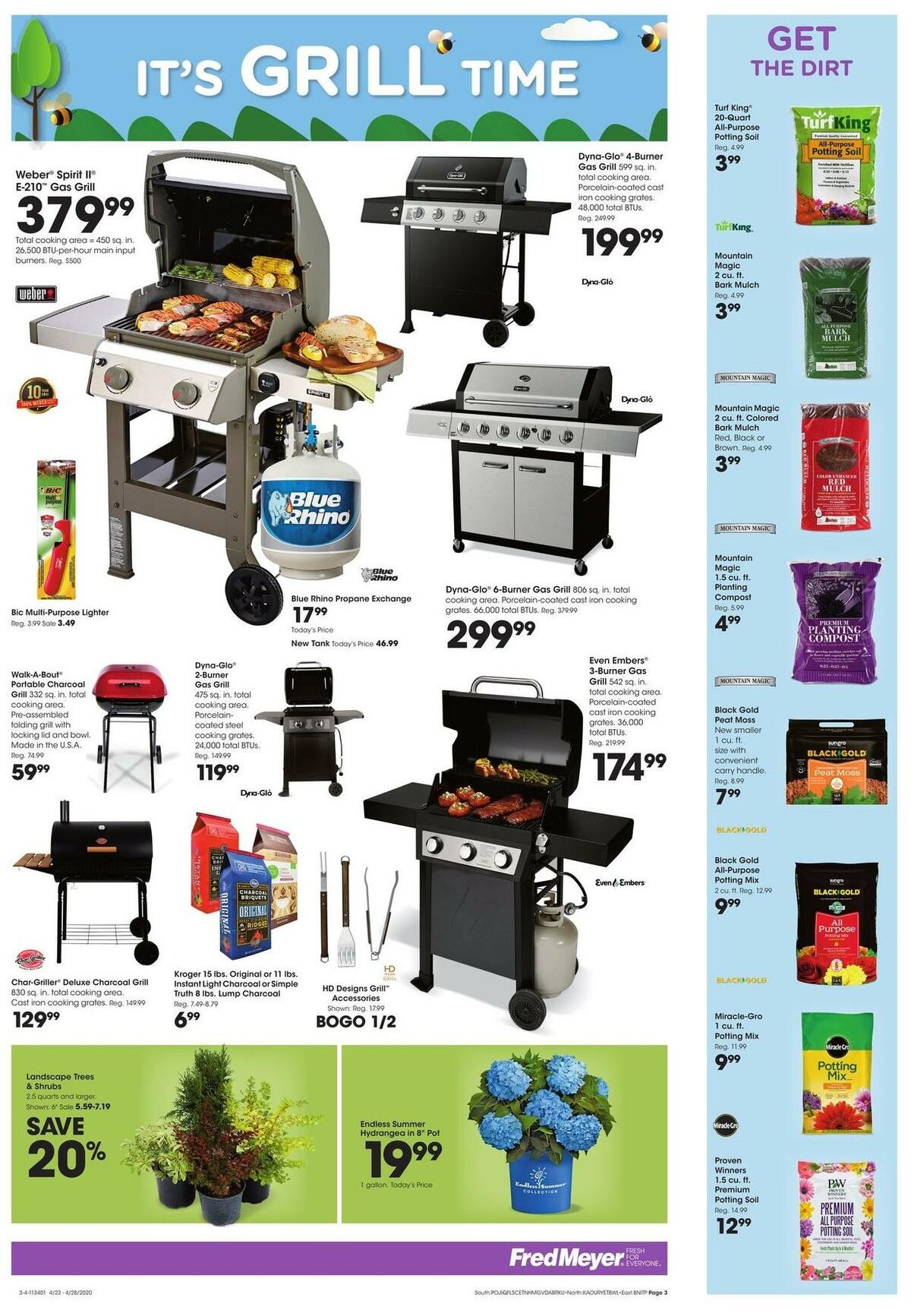 Fred Meyer Garden Weekly Ad from April 22