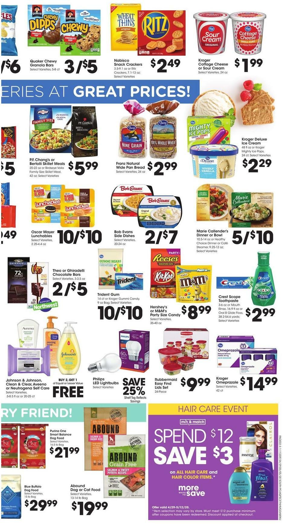 Fred Meyer Weekly Ad from April 29