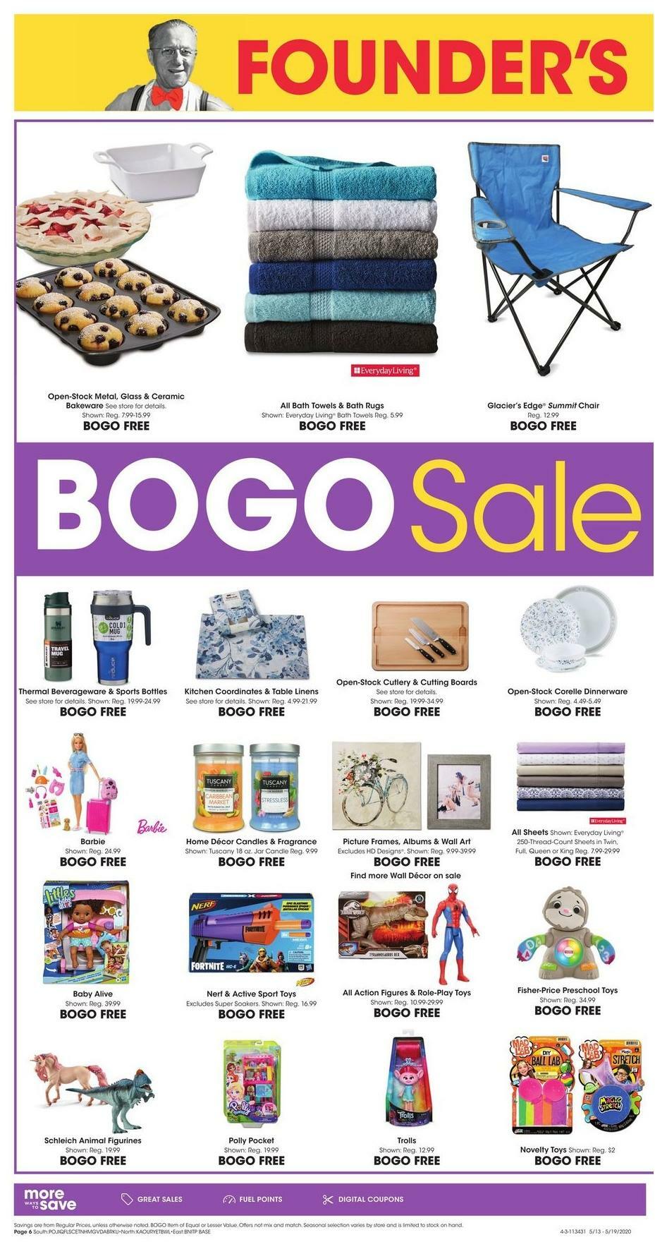 Fred Meyer Founder's Day Sale Weekly Ad from May 13