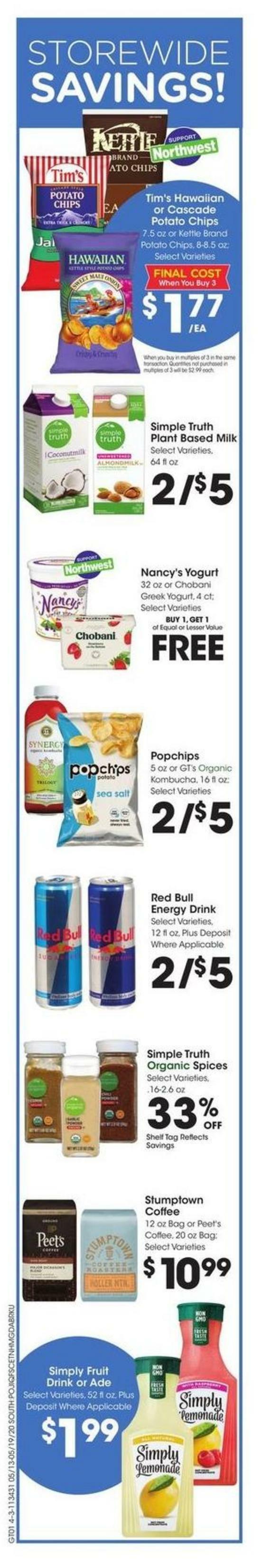 Fred Meyer Founder's Day Sale Weekly Ad from May 13
