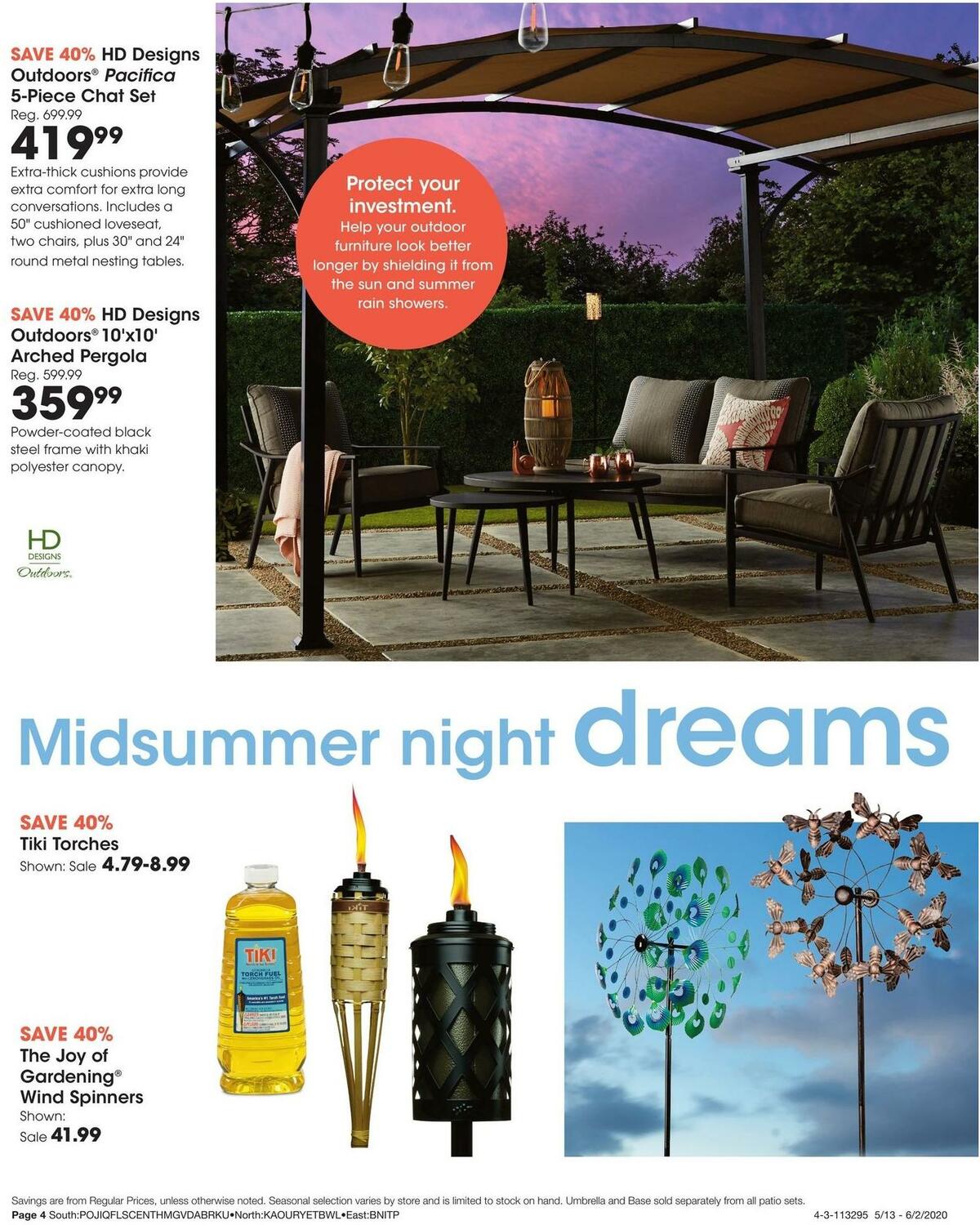 Fred Meyer Outdoor Living Weekly Ad from May 13