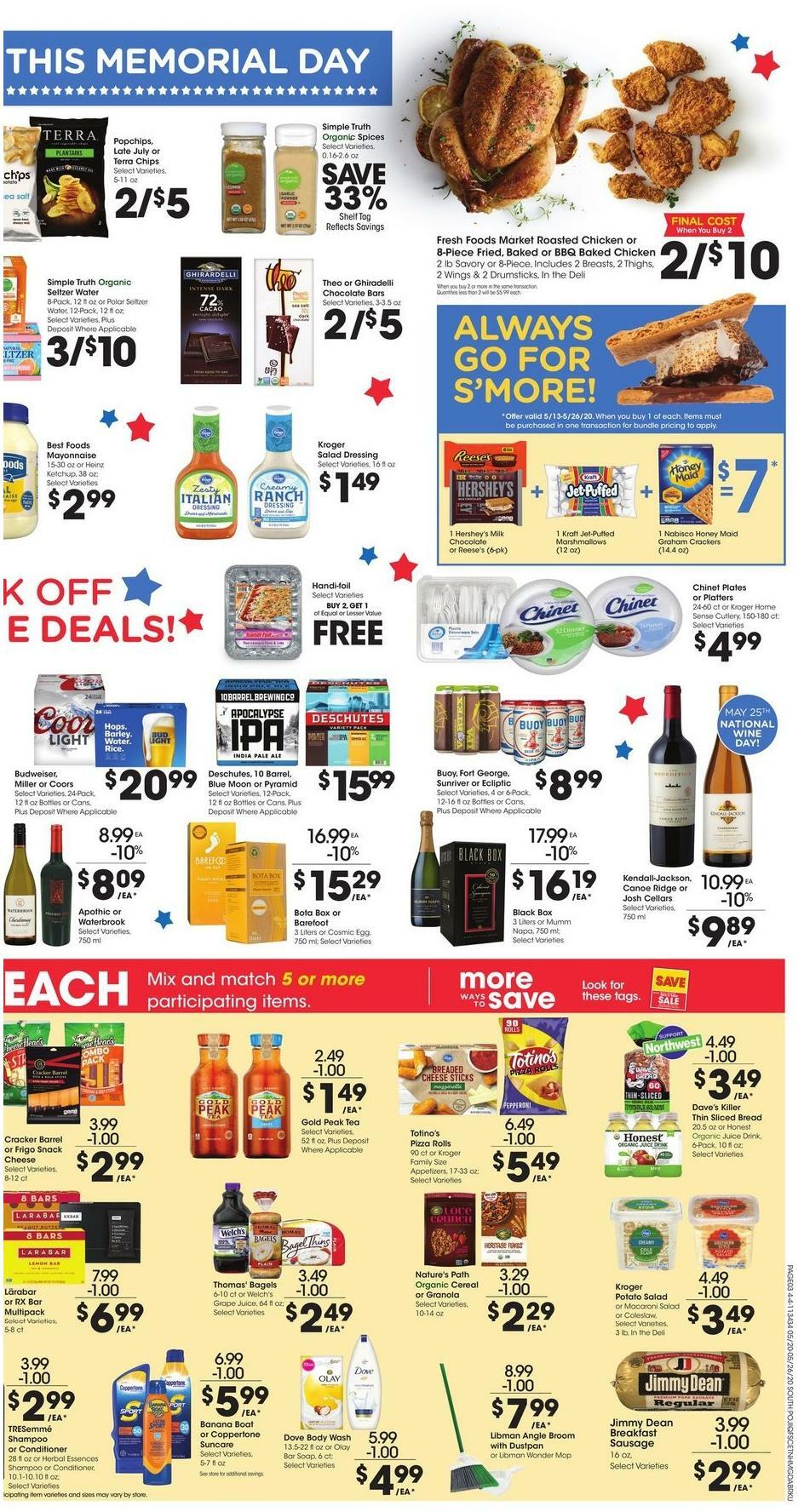 Fred Meyer Weekly Ad from May 20
