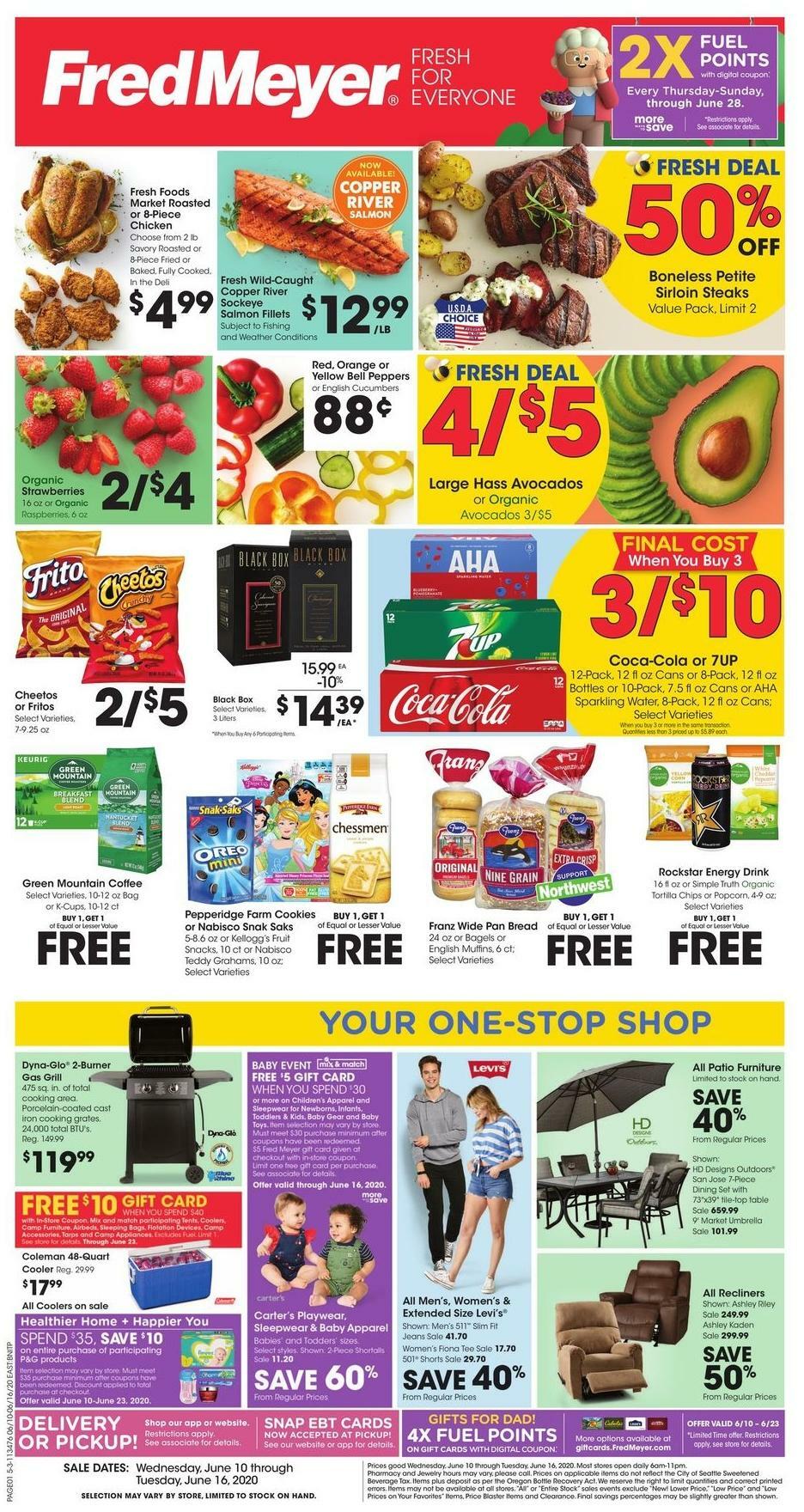 Fred Meyer Weekly Ad from June 10