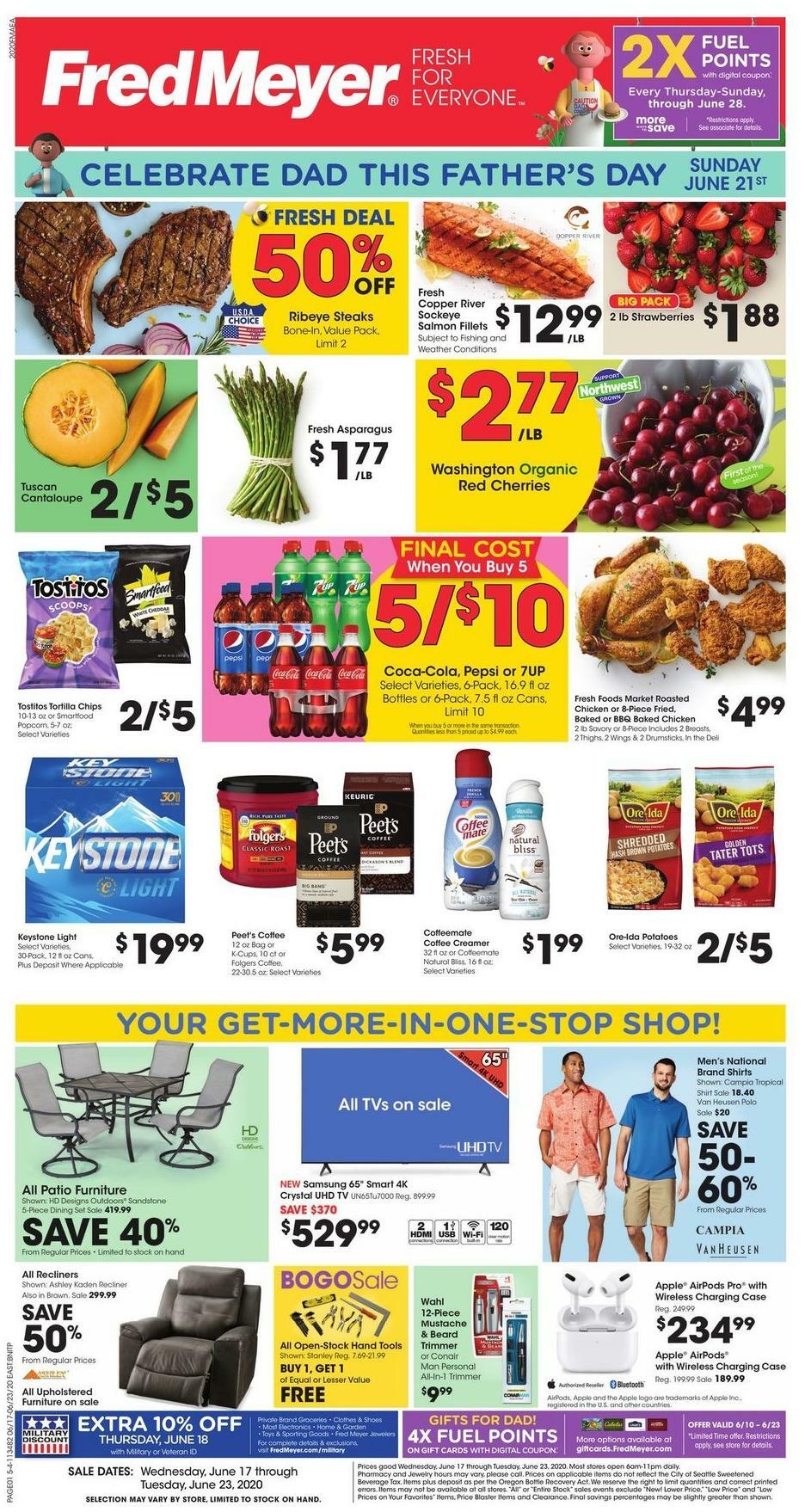 Fred Meyer Weekly Ad from June 17