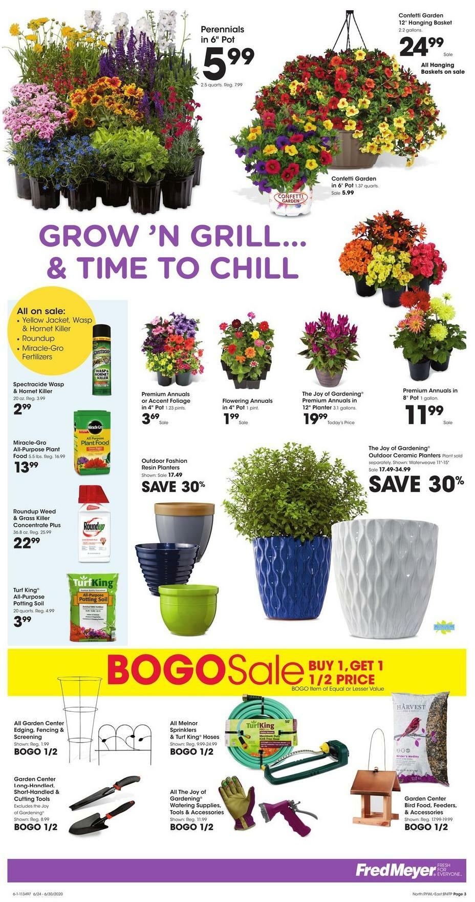 Fred Meyer General Merchandise Weekly Ad from June 24